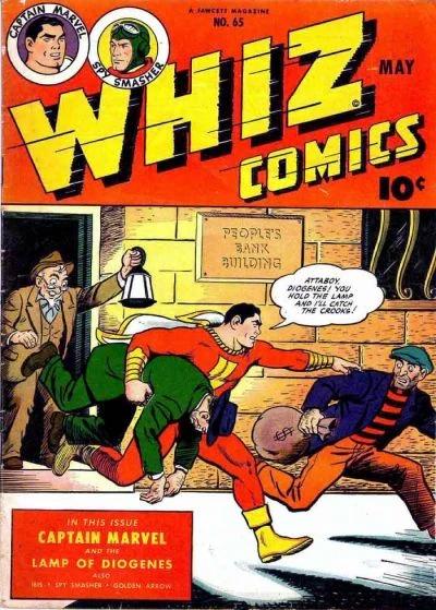 Whiz Comics #65 (1945) Comic Books Whiz Comics