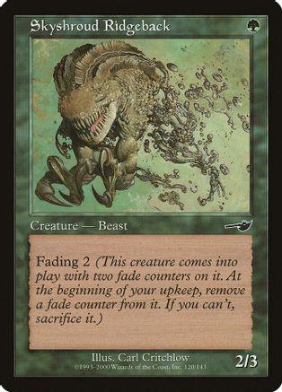 Skyshroud Ridgeback Magic Nemesis