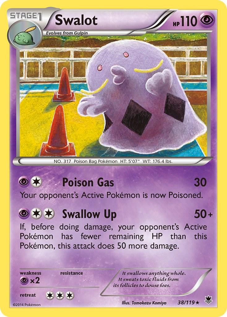 Swalot #38 Pokemon Phantom Forces