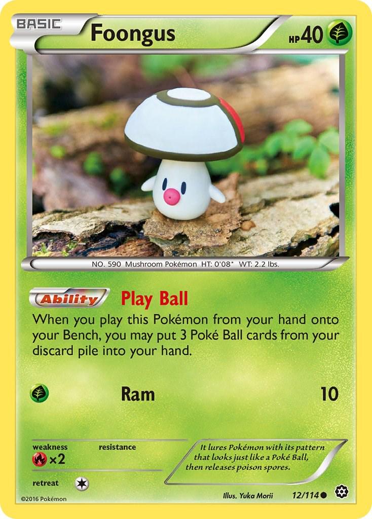 Foongus #12 Pokemon Steam Siege