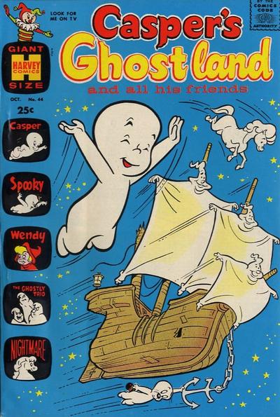 Casper's Ghostland #44 (1968) Comic Books Casper's Ghostland
