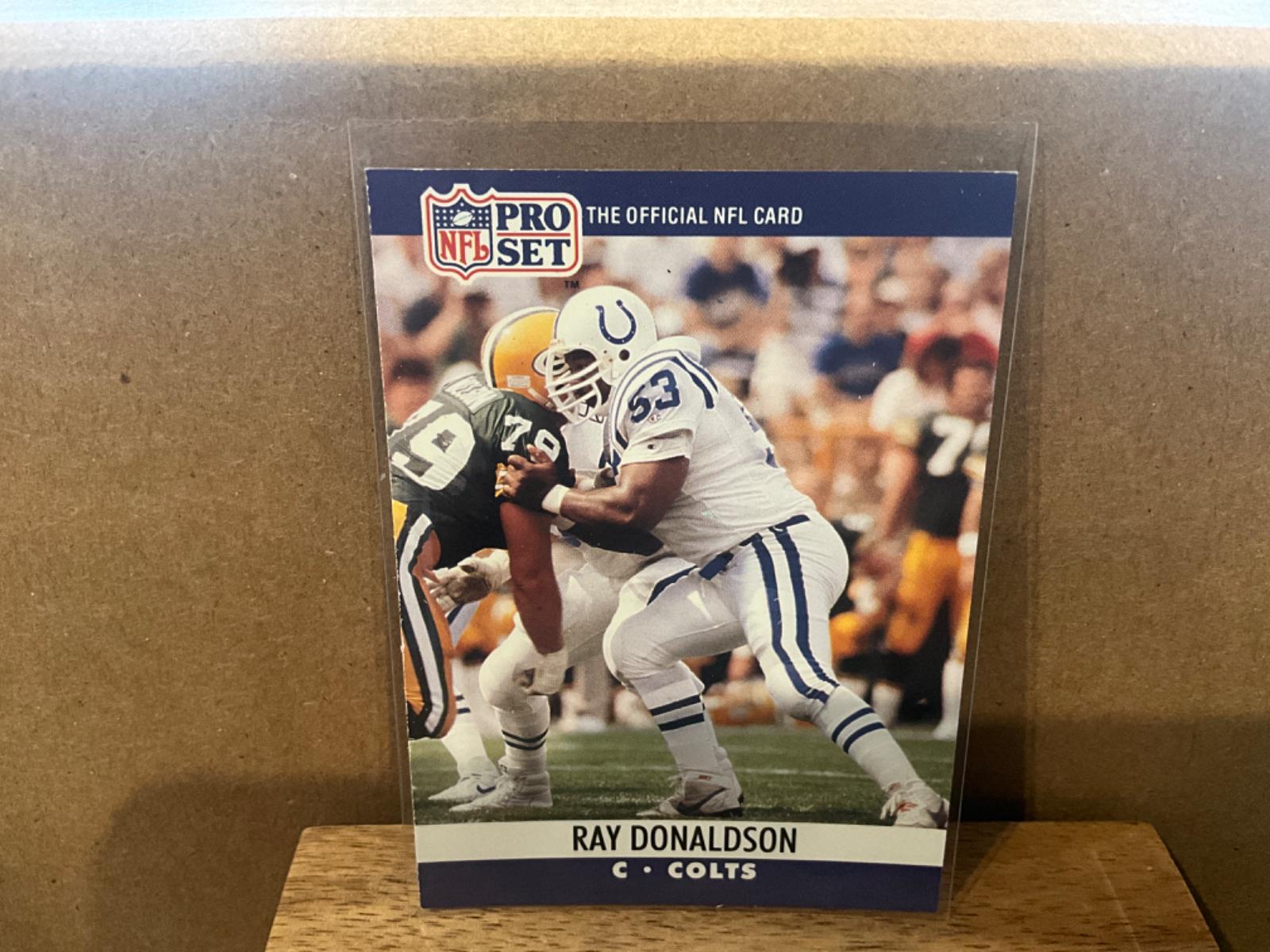 Ray Donaldson #523 Football Cards 1990 Pro Set
