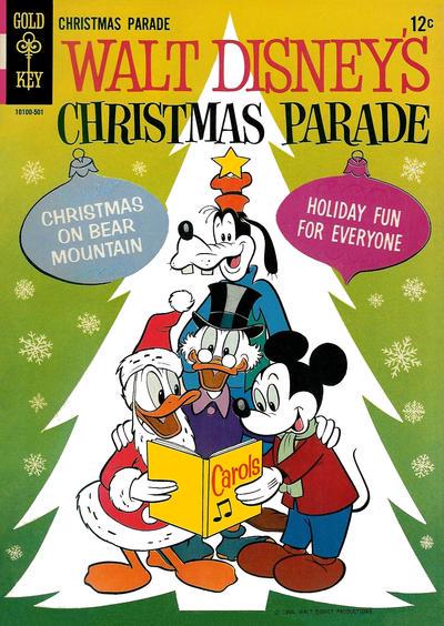 Walt Disney's Christmas Parade #3 (1965) Comic Books Walt Disney's Christmas Parade