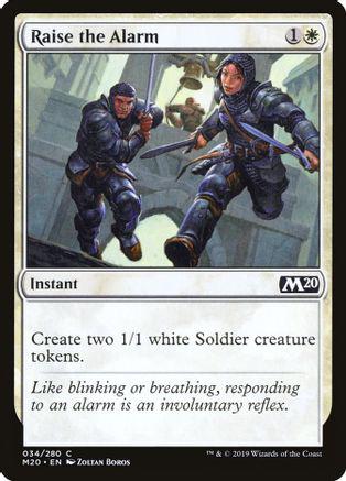 Raise the Alarm Magic Core Set 2020