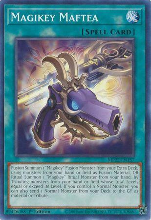 Magikey Maftea MP22-EN157 YuGiOh 2022 Tin of the Pharaoh's Gods Mega Pack