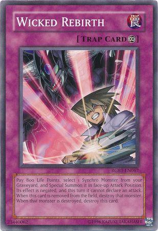 Wicked Rebirth RGBT-EN067 YuGiOh Raging Battle