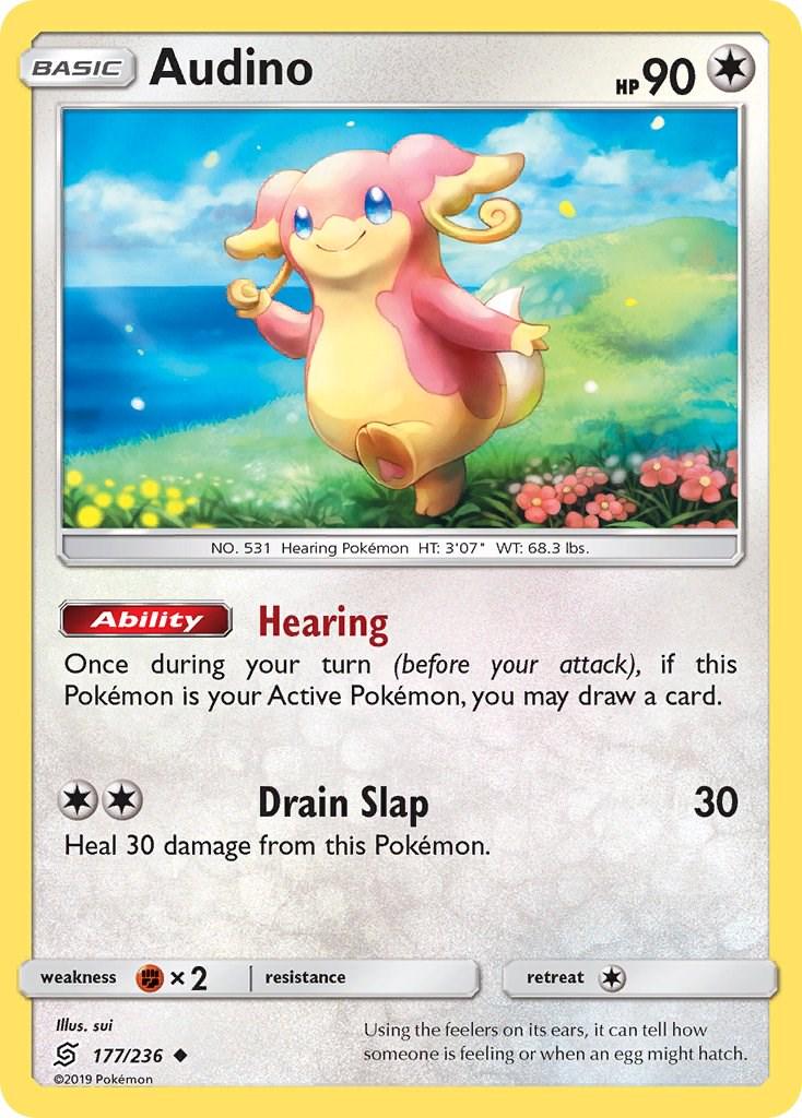 Audino #177 Pokemon Unified Minds