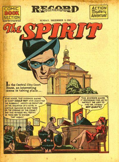 Spirit #12/2/1945 (1945) Comic Books Spirit