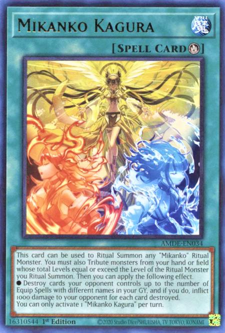 Mikanko Kagura AMDE-EN034 YuGiOh Amazing Defenders