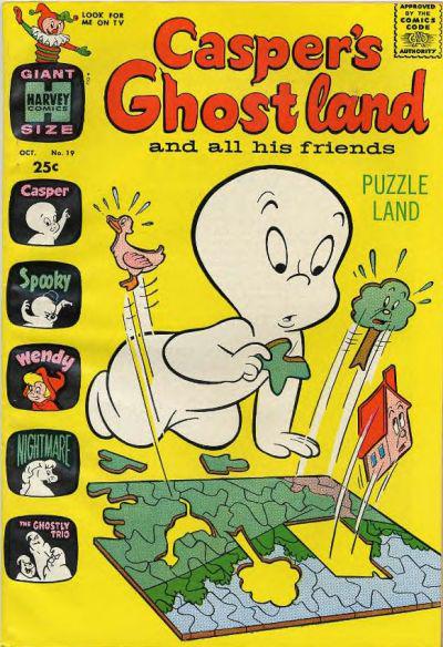 Casper's Ghostland #19 (1963) Comic Books Casper's Ghostland