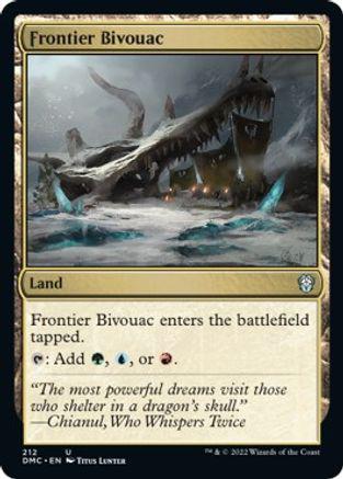 Frontier Bivouac #212 Magic Dominaria United Commander