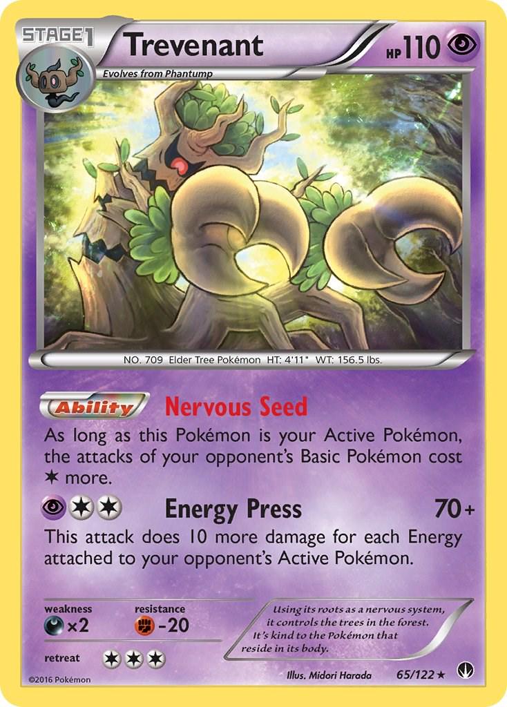 Trevenant #65 Pokemon BREAKpoint