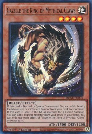 Gazelle the King of Mythical Claws DUNE-EN003 Cover Art