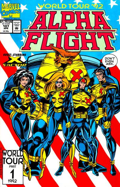 Alpha Flight #107 (1992) Comic Books Alpha Flight