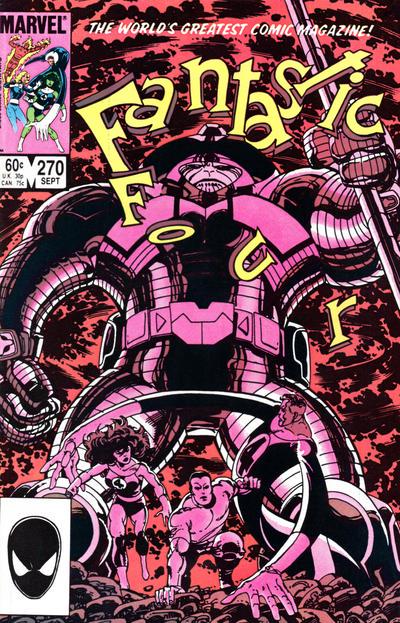 Fantastic Four #270 (1984) Comic Books Fantastic Four