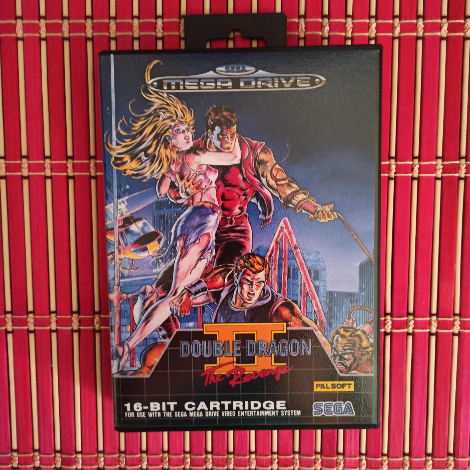 Double Dragon II PAL Sega Mega Drive