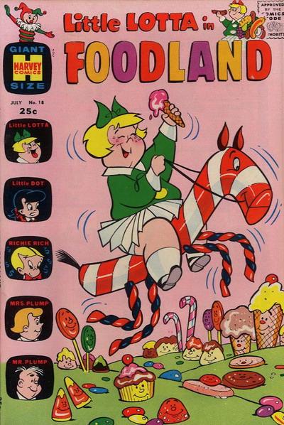 Little Lotta Foodland #18 (1969) Comic Books Little Lotta Foodland