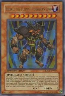 Exodius the Ultimate Forbidden Lord JUMP-EN025