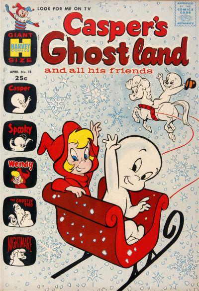 Casper's Ghostland #13 (1962) Comic Books Casper's Ghostland