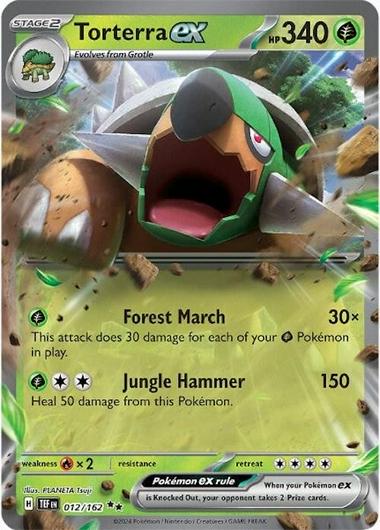 Torterra ex #12 Cover Art