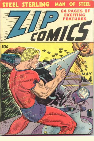 Zip Comics #4 (1940) Comic Books Zip Comics