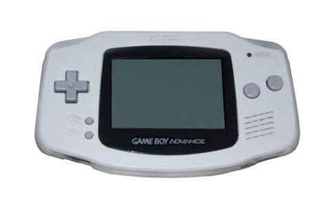 Gameboy Advance White PAL GameBoy Advance