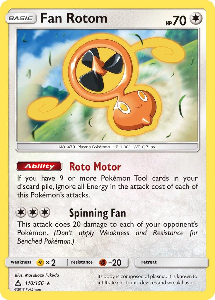 Fan Rotom #110 Pokemon Ultra Prism