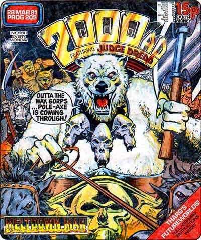 2000 AD #205 (1981) Comic Books 2000 AD