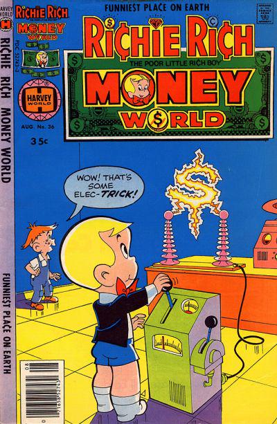 Richie Rich Money World #36 (1978) Comic Books Richie Rich Money World