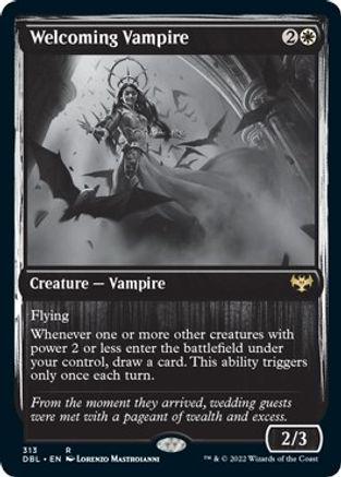 Welcoming Vampire #313 Magic Innistrad: Double Feature