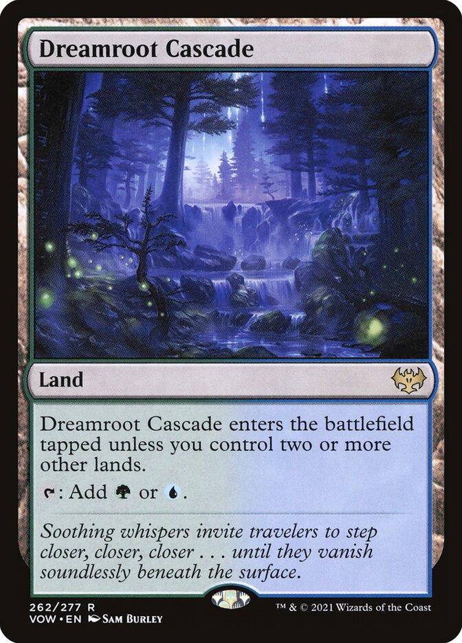 Dreamroot Cascade #262 Magic Innistrad: Crimson Vow