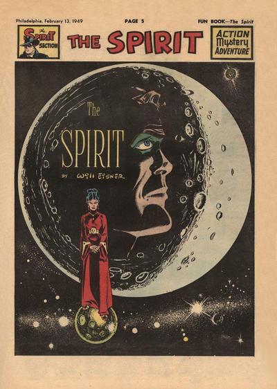 Spirit #2/13/1949 (1949) Comic Books Spirit