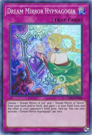 Dream Mirror Hypnagogia CHIM-EN090 YuGiOh Chaos Impact