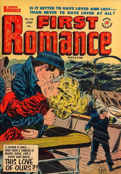 First Romance Magazine #28 (1954) Comic Books First Romance Magazine