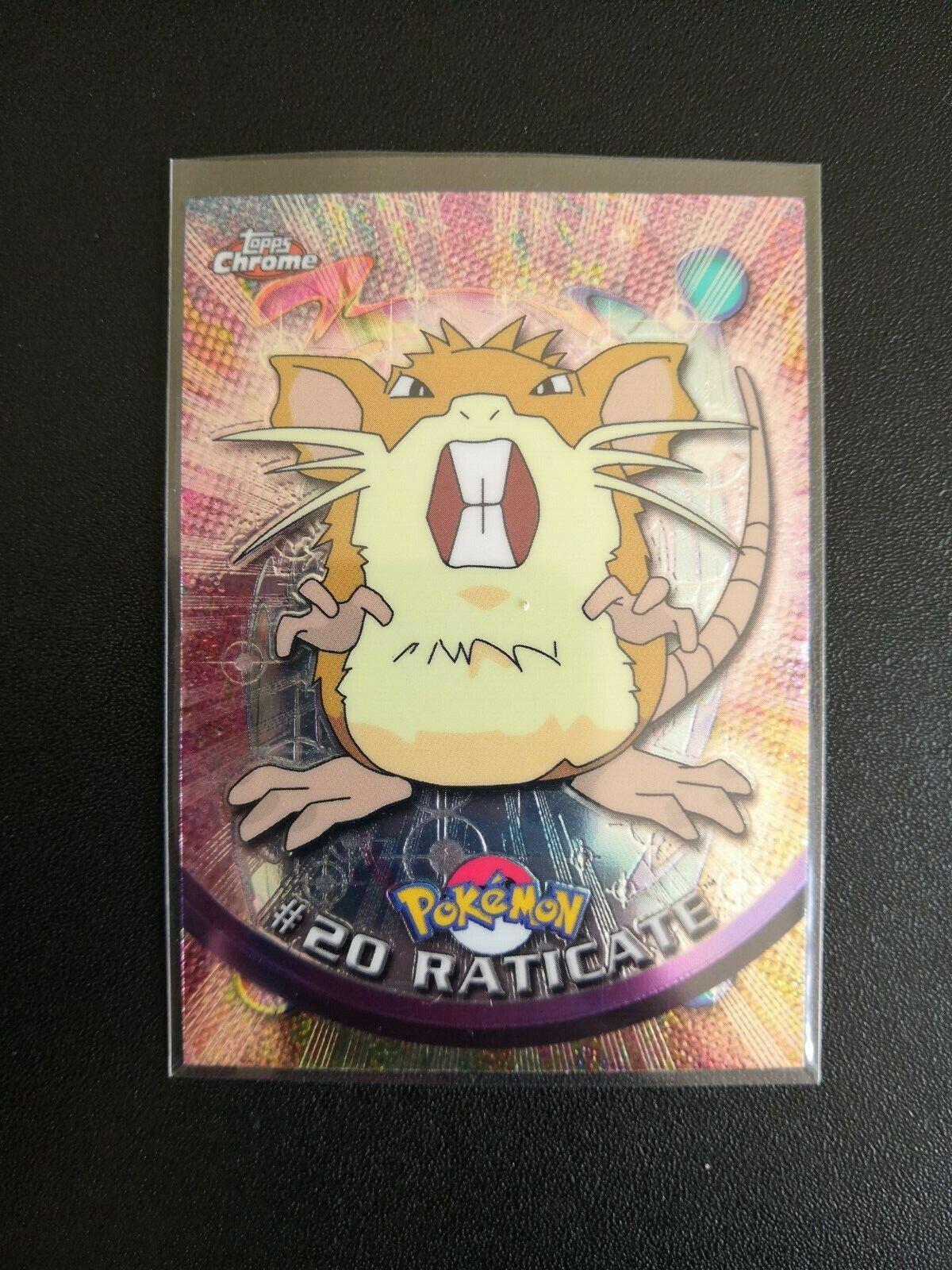 Raticate #20 Pokemon 2000 Topps Chrome