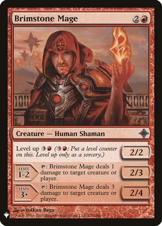 Brimstone Mage (Magic The List Reprints)