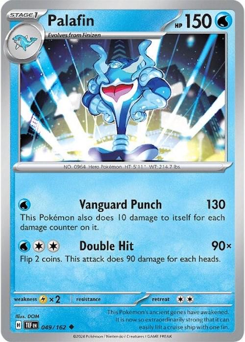 Palafin #49 Pokemon Temporal Forces