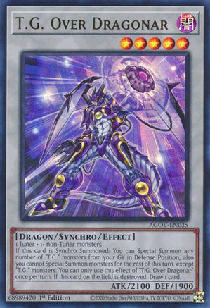 T.G. Over Dragonar AGOV-EN035 YuGiOh Age of Overlord