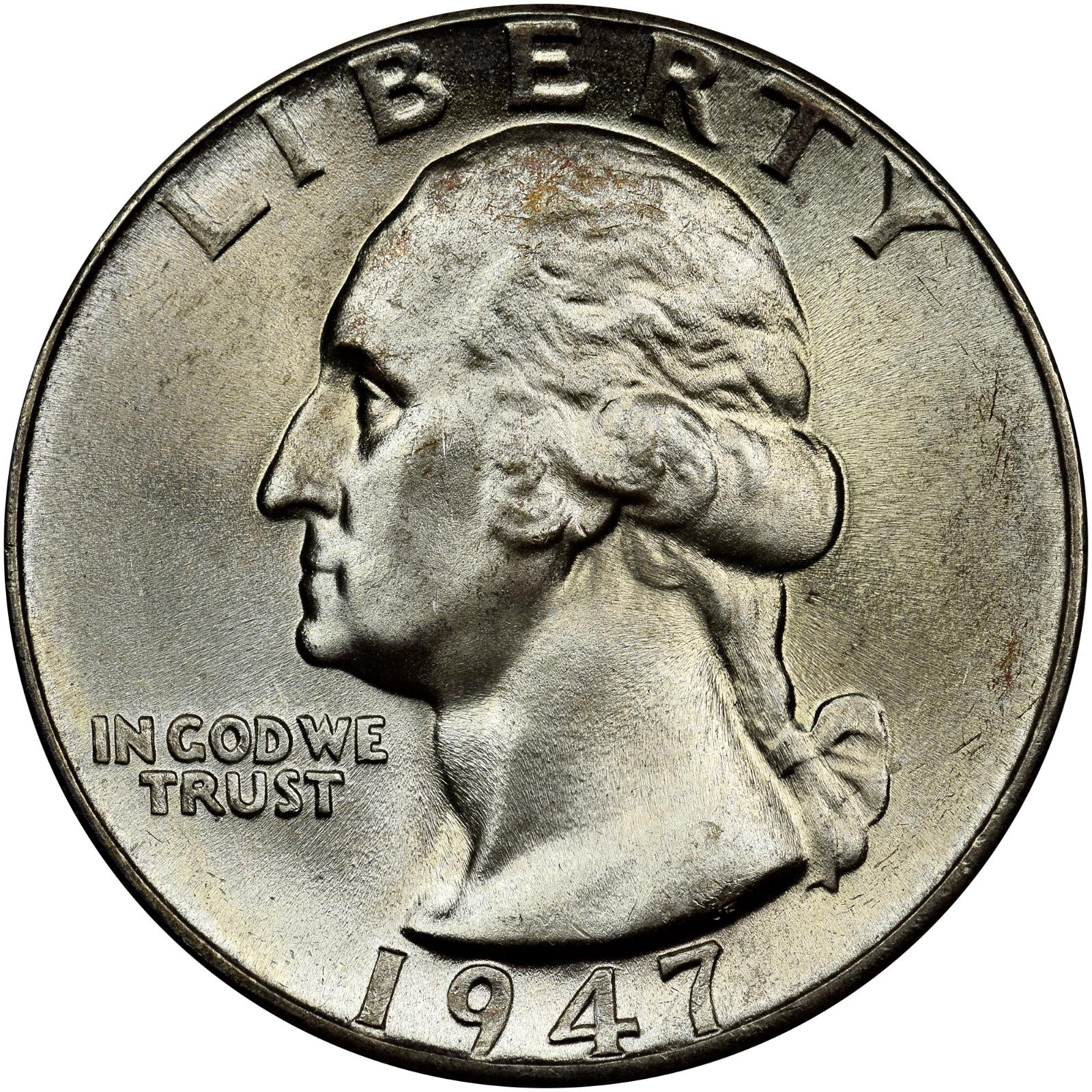 1947 Coins Washington Quarter