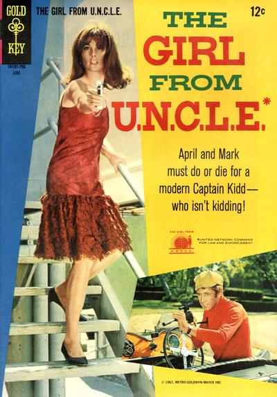 The Girl from U.N.C.L.E. #3 (1967) Comic Books The Girl From U.N.C.L.E