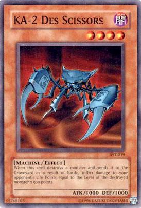 KA-2 Des Scissors AST-019 YuGiOh Ancient Sanctuary