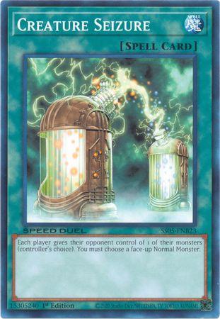 Creature Seizure SS05-ENB23 YuGiOh Speed Duel Starter Decks: Twisted Nightmares