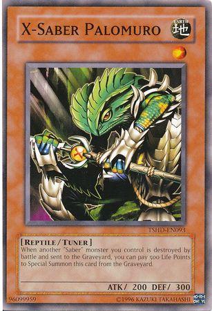 X-Saber Palomuro TSHD-EN093 YuGiOh The Shining Darkness
