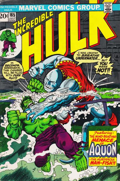 The Incredible Hulk #165 (1973) Comic Books Incredible Hulk