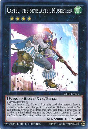 Castel, the Skyblaster Musketeer CT12-EN006 YuGiOh 2015 Mega-Tins