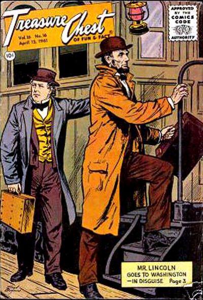 Treasure Chest of Fun and Fact #16 302 (1961) Comic Books Treasure Chest of Fun and Fact