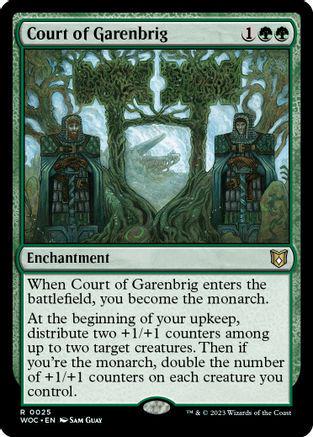 Court of Garenbrig #25 Cover Art