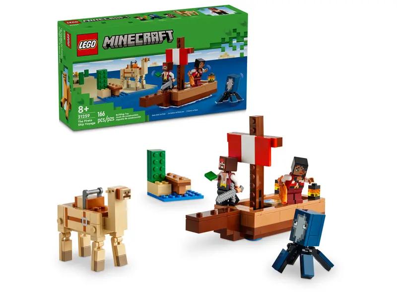 The Pirate Ship Voyage #21259 LEGO Minecraft