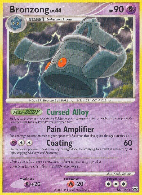 Bronzong #16 Pokemon Majestic Dawn