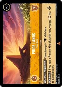Pride Lands - Pride Rock #33 Lorcana Into the Inklands